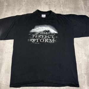 Vintage All Sport 90's The Perfect Storm Movie Promo T-Shirt XL Single Stitch